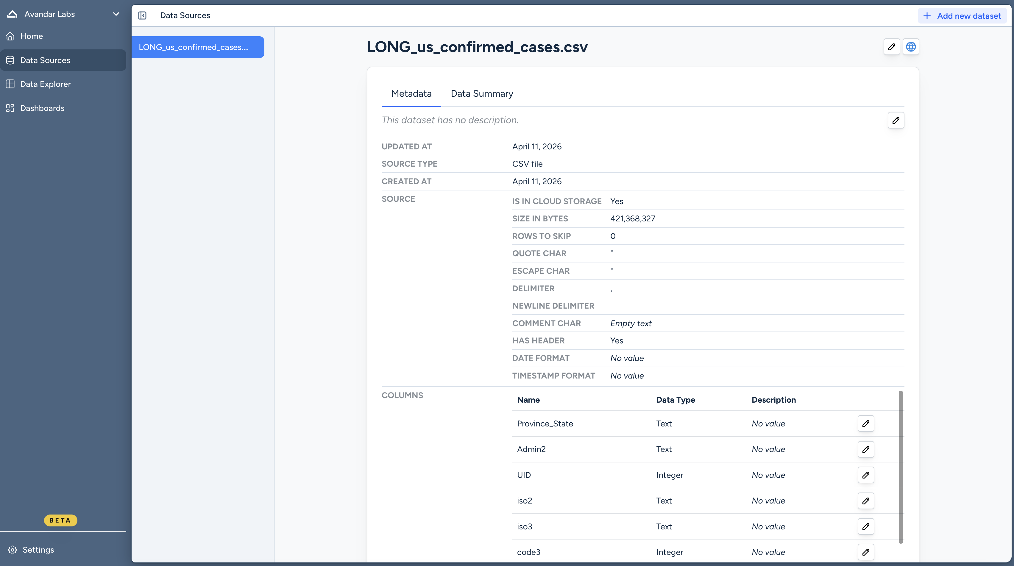 Connect your data (primary preview)